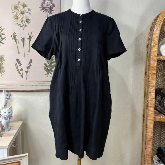 Quince | Dresses | Quince Black Mini Dress | Poshmark